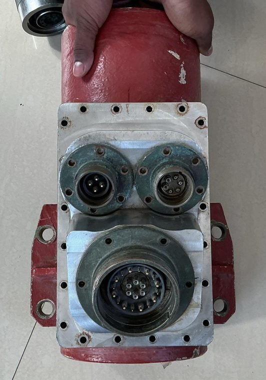 Machined naval connector housing built by Vebix Automation